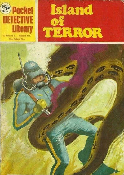 Pocket Detective Library #10 comic cover