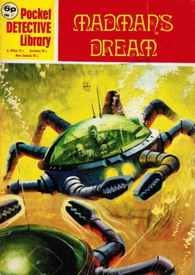 Pocket Detective Library #11 comic cover
