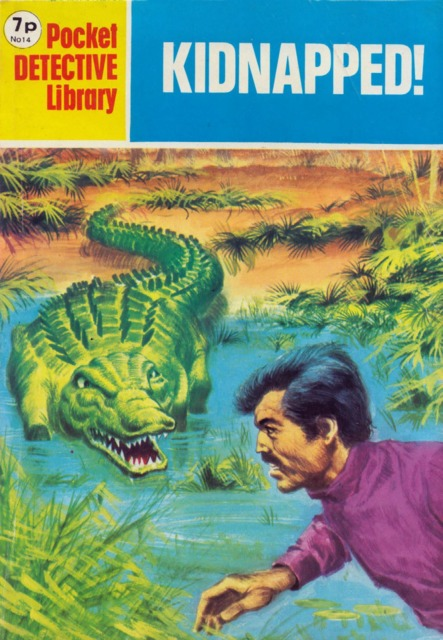 Pocket Detective Library #14 comic cover
