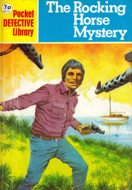 Pocket Detective Library #15 comic cover