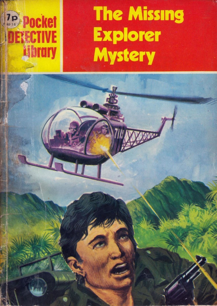 Pocket Detective Library #16 comic cover