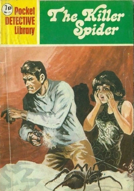 Pocket Detective Library #17 comic cover