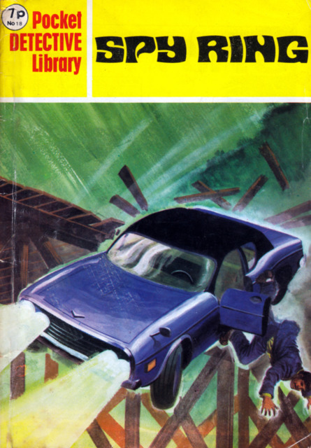 Pocket Detective Library #18 comic cover