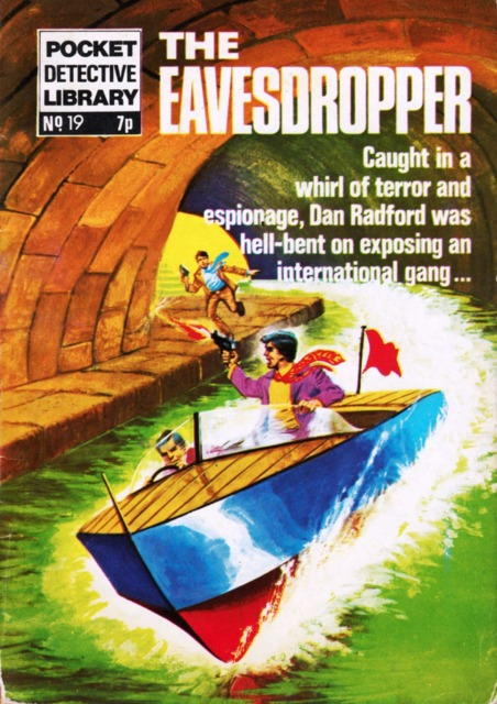 Pocket Detective Library #19 comic cover
