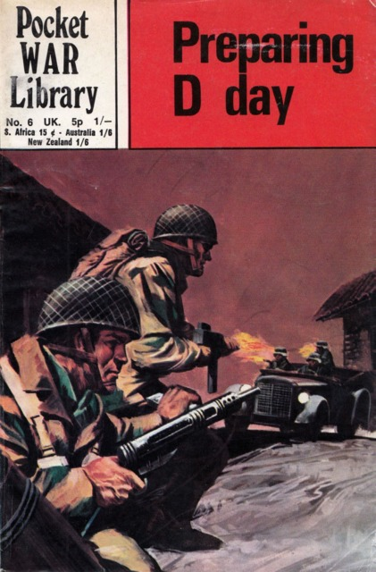 Pocket War Library #6 comic cover