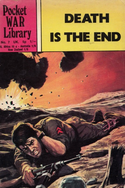 Pocket War Library #7 comic cover