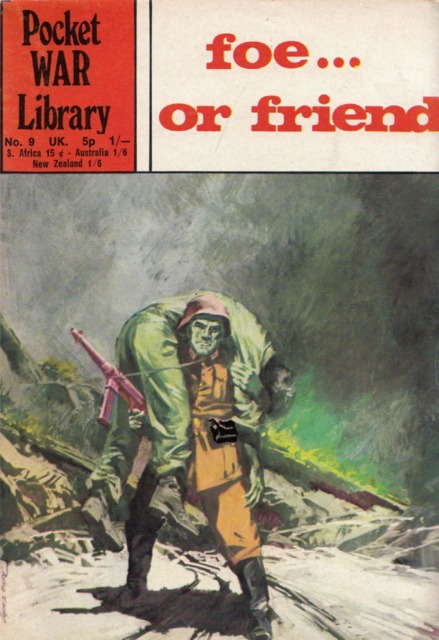 Pocket War Library #9 comic cover