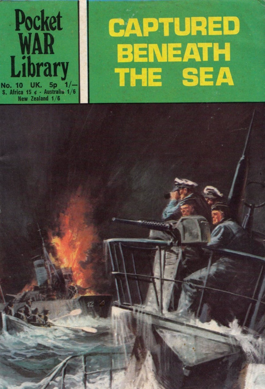 Pocket War Library #10 comic cover