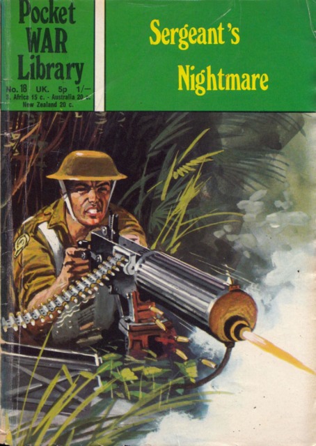 Pocket War Library #18 comic cover