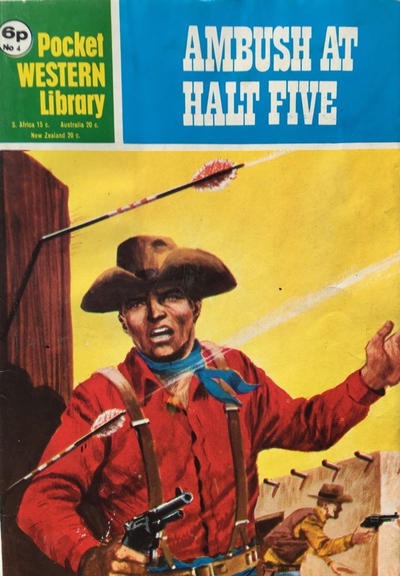 Pocket Western Library Vol 2 #4 comic cover