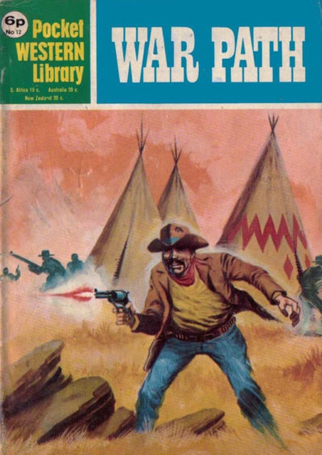 Pocket Western Library Vol 2 #12 comic cover