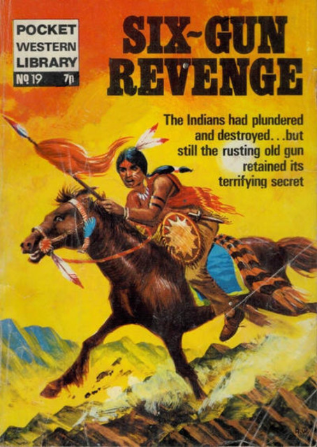 Pocket Western Library Vol 2 #19 comic cover