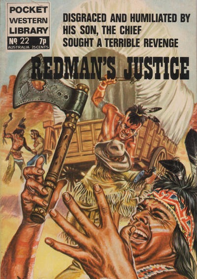Pocket Western Library Vol 2 #22 comic cover