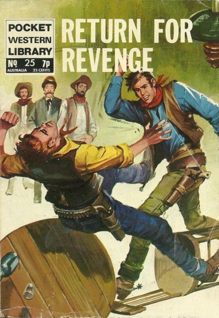 Pocket Western Library Vol 2 #25 comic cover