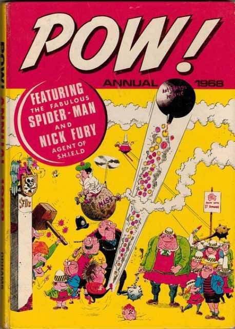 POW! Annual 1968 comic cover
