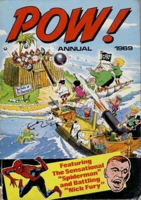 POW! Annual 1969 comic cover