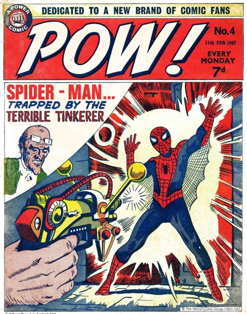 POW! #4 comic cover
