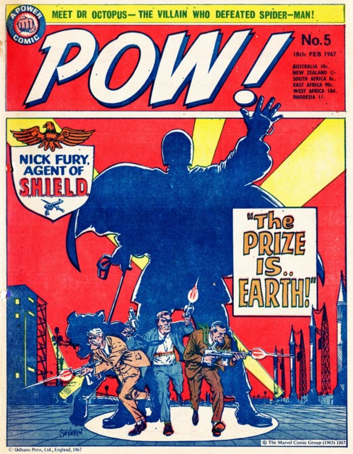 POW! #5 comic cover