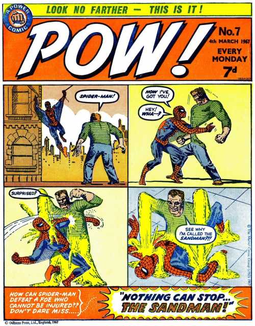 POW! #7 comic cover