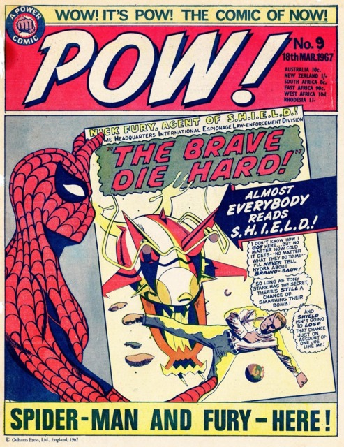 POW! #9 comic cover