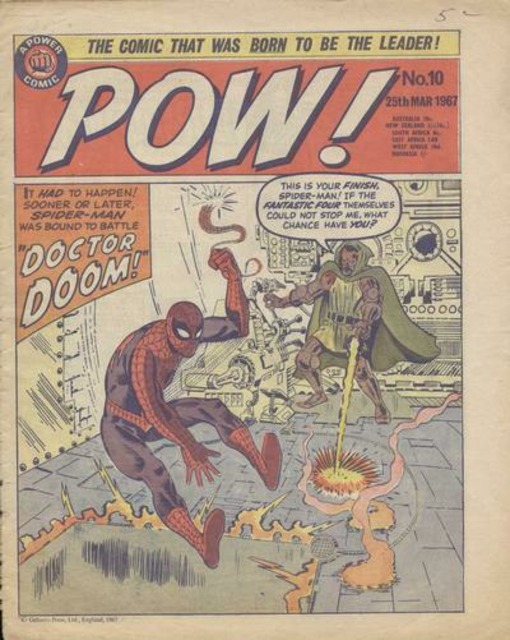 POW! #10 comic cover