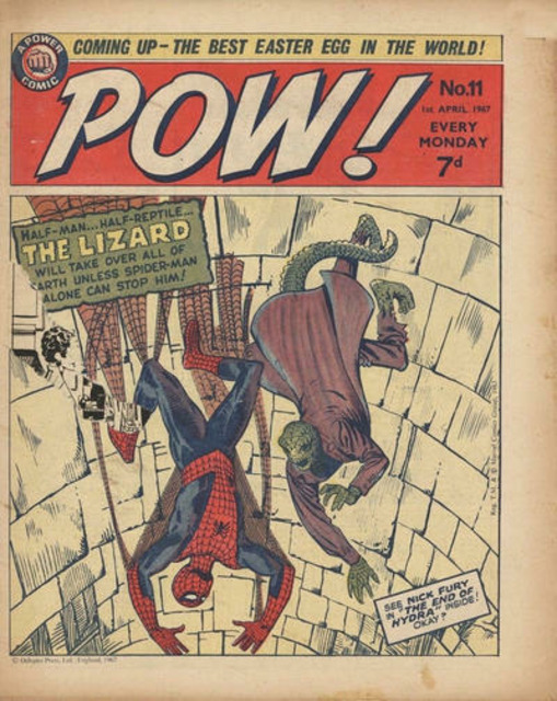 POW! #11 comic cover