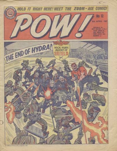 POW! #12 comic cover