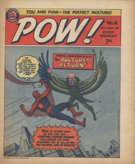 POW! #14 comic cover