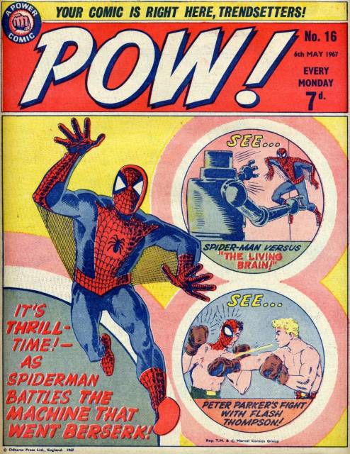 POW! #16 comic cover