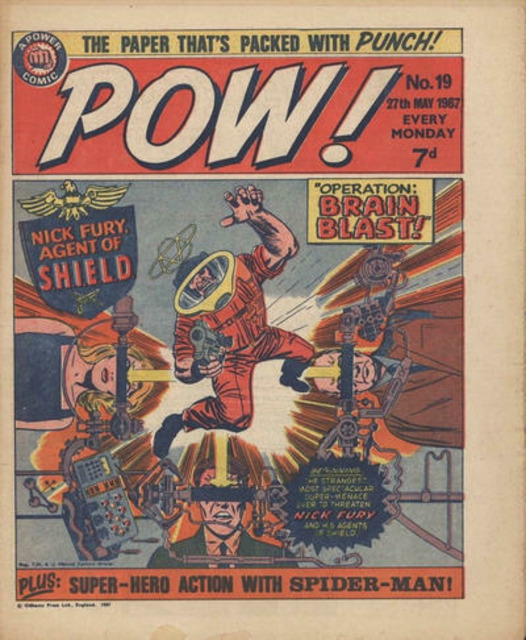 POW! #19 comic cover