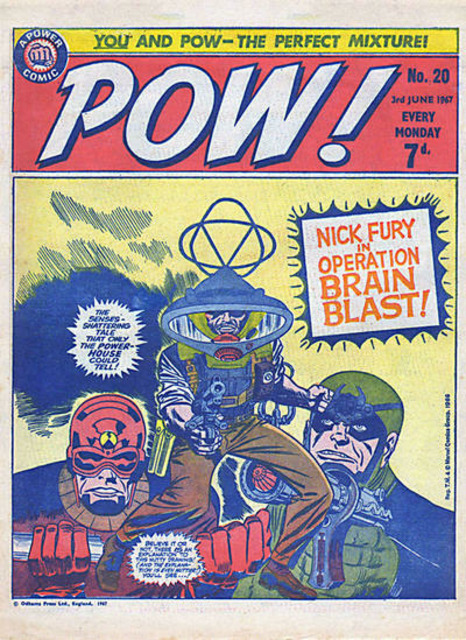 POW! #20 comic cover