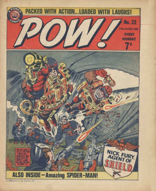 POW! #22 comic cover