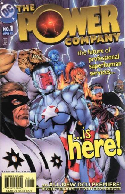 Power Company #1 comic cover