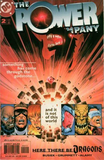 Power Company #2 comic cover