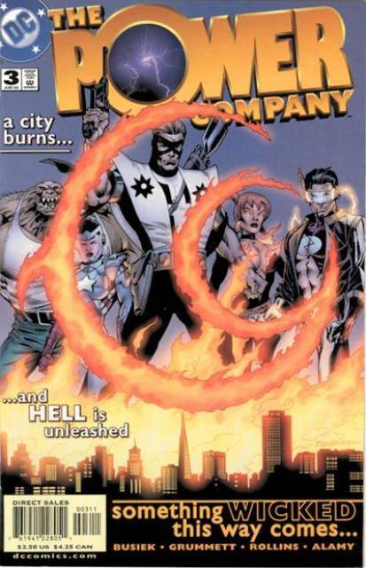 Power Company #3 comic cover