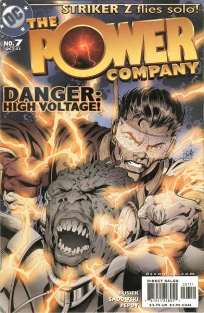 Power Company #7 comic cover