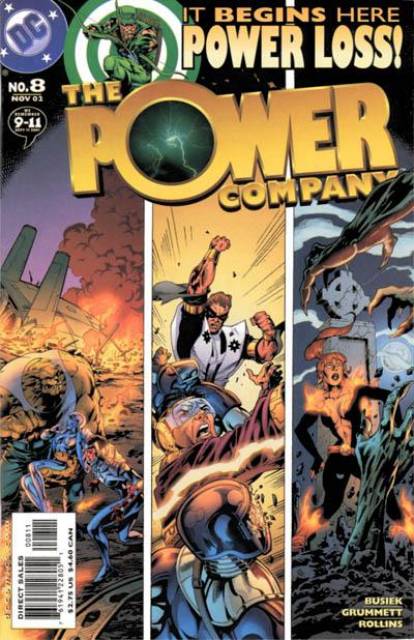 Power Company #8 comic cover