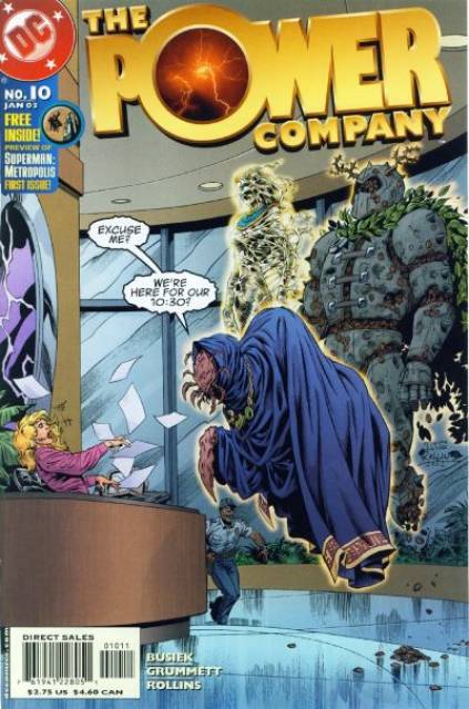 Power Company #10 comic cover