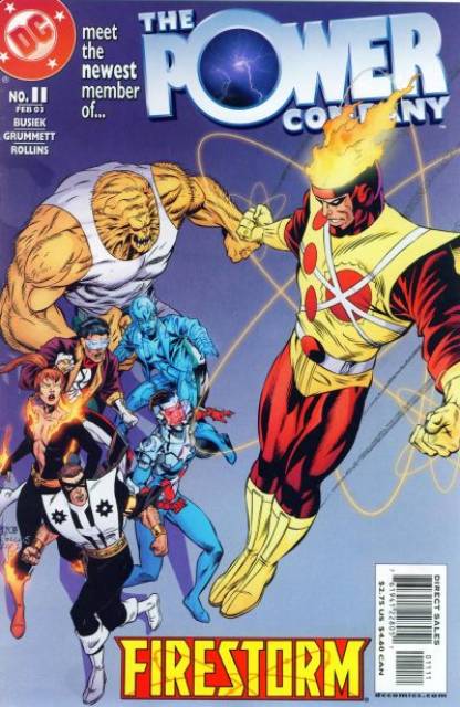 Power Company #11 comic cover