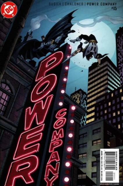 Power Company #15 comic cover