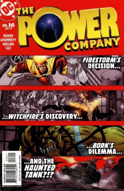 Power Company #16 comic cover