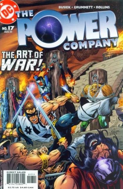 Power Company #17 comic cover
