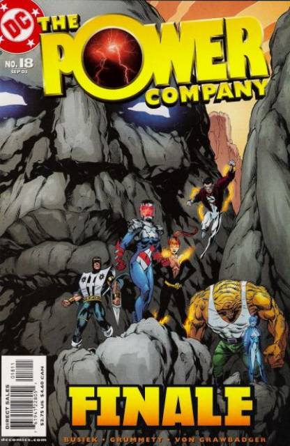 Power Company #18 comic cover