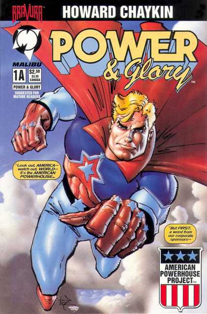 Power & Glory #1 var A comic cover
