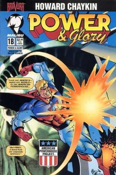 Power & Glory #1 var B comic cover
