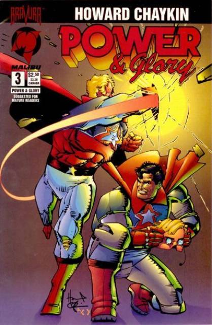 Power & Glory #3 comic cover