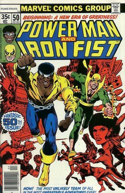 Power Man and Iron Fist #50 comic cover