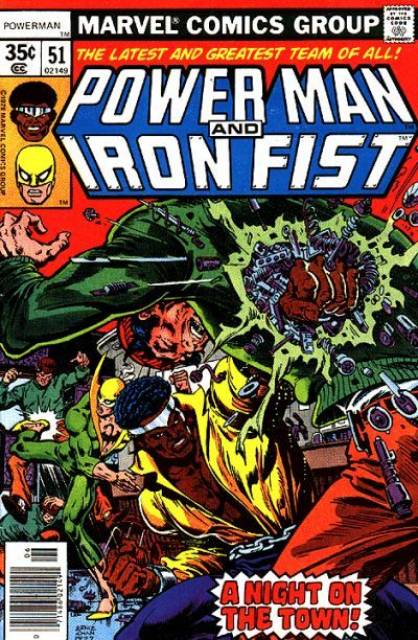 Power Man and Iron Fist #51 comic cover