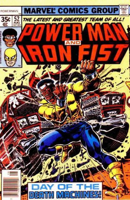 Power Man and Iron Fist #52 comic cover
