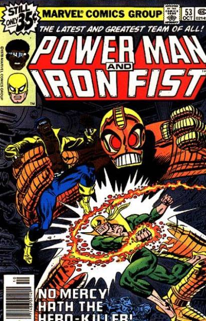 Power Man and Iron Fist #53 comic cover